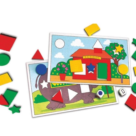 🔴Creative's Fun With Shapes And Colours Board Game for kids - Picture 3 of 11